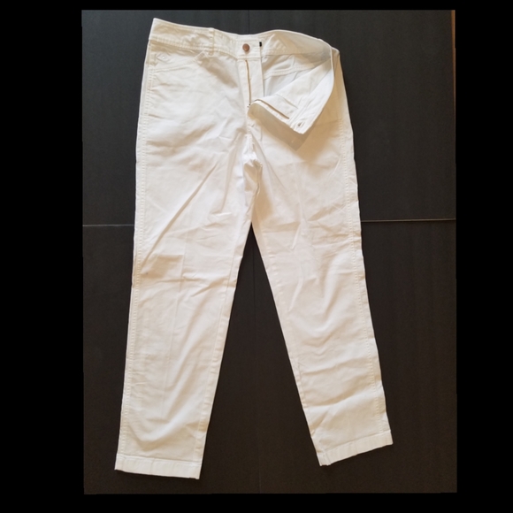 Pendleton White High Rise Pants Sz 10 - Picture 4 of 7